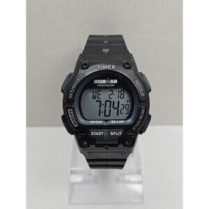 Timex Mens Ironman Triathlon Endure 30 Shock 44mm Digital 200M Watch New Battery